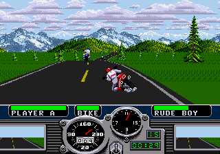 Скриншот игры Road Rash
